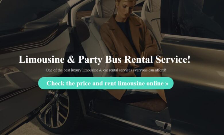 Renting a Limousine Online