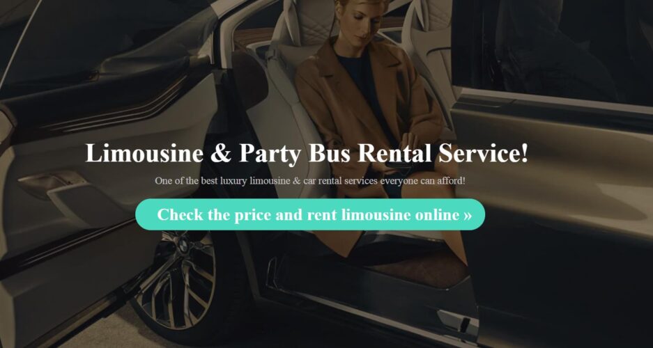 Renting a Limousine Online