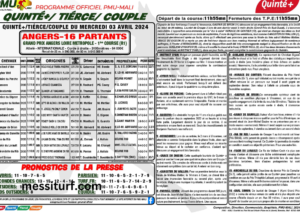 Pmu Programme Officiel Pdf